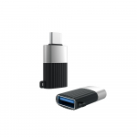 Adapteris XO (NB149-F) i&scaron; USB-C į USB (OTG) juodas