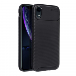 Dėklas CARBON PREMIUM telefonui IPHONE XR juodas