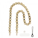 Telefono rai&scaron;tis 0815 smėlio-auksinis