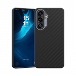 Benks Magnetic Armor Pro Kevlar Metal Frame Dėklas 600D (G048) for Samsung Galaxy S26 juodas