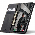 Spacecase Dėklas Wallet Galaxy A25 5G juodas