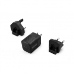Energizer Ultimate A20MU GaN reisilaadija EU / UK / US pistikutega, USB-C, 20 W PD, must