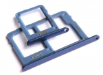 SIM kortelės laikiklis Samsung A605 A6+ 2018 (2 vnt) mėlynas ORG