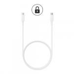 USB Kaabel Samsung EP-DN975BWE Note 10+ Valge "Type-C / Type-C" 100cm Original (5A)