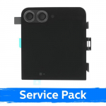 LCD ekraan &uuml;hilduv Samsung F766 Z Flip7 (OUTER) raamiga / Jet must / (Service Pack)