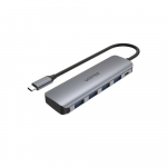 UNITEK H1107A sąsajos &scaron;akotuvas USB 3.2 Gen 1 (3.1 Gen 1) Type-A 5000 Mbit/ai Pilka