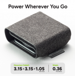 mophie 3-in-1 MagSafe'iga reisilaadija (EU), must