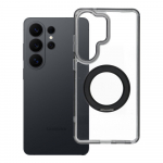 Frame Circle Stand &uuml;mbris mudelile Samsung Galaxy S26 Ultra, MagSafe'iga &uuml;hilduv &ndash; must