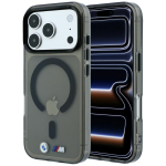BMW M IML Glossy Metal Logo & Trims MagSafe &uuml;mbris mudelile iPhone 17 Pro / 18 Pro &ndash; must
