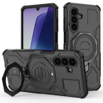 Tech-Protect TacticStand MagSafe &uuml;mbris mudelitele Samsung Galaxy A17 / A18 4G / 5G, mattmust
