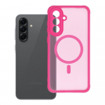 FULL MATTE MAG COVER &Uuml;mbris compatible with MagSafe jaoks SAMSUNG A56 roosa