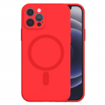 TEL PROTECT MagSilicone &Uuml;mbris jaoks Iphone 15 punane