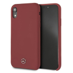 Mercedes Silicone Line iPhone Xr &uuml;mbris - punane