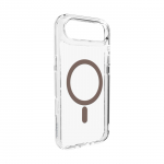 Puro Lite Mag TPU+PC &Uuml;mbris Compatible with MagSafe jaoks iPhone 17 Air - L&auml;bipaistev with Brown Ring