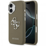 Guess Grained Big 4G Classic Logo iPhone 17 &Uuml;mbris - Brown