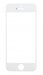 LCD stikliukas Apple iPhone 5S/SE su rėmeliu ir OCA baltas ORG