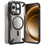 Ringke Fusion X Magnetic MagSafe &Uuml;mbris jaoks OnePlus 15 - L&auml;bipaistev must