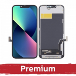 LCD ekranas suderinamas su iPhone 13 juodas (SOFT OLED / Stable / Premium) / *Removable IC* /