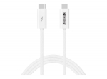 SANDBERG USB-C>C USB4 240W+40Gbps 1M