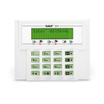 Satel Versa-LCD-GR LCD klaviatuur, roheline