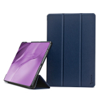 Reach Smart Leather &uuml;mbris Samsung X610/X616 Tab S9 FE Plus jaoks tumesinine