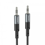 Kaabel AUX Jack 3,5 mm - Jack 3,5 mm Hoco 1 m UPA23 metallhall