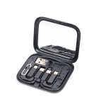 Setty reisiadapterite komplekt 11 &uuml;hes AD-S11-01, must