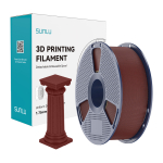 Sunlu PLA High-Speed Marble filament, telliskivipunane
