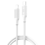 XO kaabel NB-Q265A PD USB-C - Lightning 1,0m 27W, valge