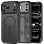 Tech-Protect MagPrime MagSafe CC &uuml;mbris mudelitele iPhone 18 Pro Max / 17 Pro Max, mattmust
