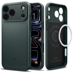 Spigen Thin Fit MagSafe &uuml;mbris iPhone 18 Pro Max / 17 Pro Max jaoks, roheline