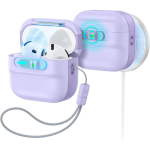 ESR Pulse HaloLock MagSafe Apple AirPods 4 / 5 &uuml;mbris, lilla