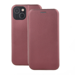 Smart Diva &uuml;mbris jaoks Xiaomi Redmi 15C 4G EU / 15C 5G EU (173.16 x 81.06 x 8.2 mm) burgundy