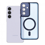 VARIETE MAG COVER magnetinis dėklas telefonui, suderinamas su MagSafe, skirtas SAMSUNG S25 FE, tamsiai mėlynas