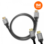 HDMI-HDMI kaabel (v2.1 | 8K | 1 m) must
