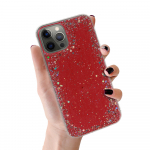 Brilliant L&auml;bipaistev &Uuml;mbris jaoks Iphone 12 Pro Max Punane