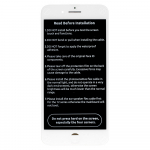 LCD ekranas NCC telefonui Iphone 7 Plus baltas