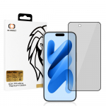 Grūdintas stiklas Tel Protect 10X Privacy Titanium skirtas Iphone 17 Air