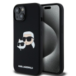 Karl Lagerfeld Silicone Karl&Choupette MagSafe &uuml;mbris jaoks iPhone 15 / 14 / 13 - must