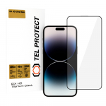 Grūdintas stiklas "Tel Protect 10X HD Titanium", skirtas "Iphone 14 Pro" (vokas)