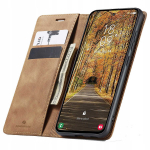 Spacecase Dėklas-piniginė Galaxy S25 Edge &scaron;viesiai rudas