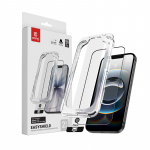 Crong EasyShield 2-Pack karastatud ekraanikaitseklaasid seadmele iPhone 17e / 16e / 14 / 13 / 13 Pro, 2 tk
