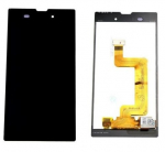 Ekranas Sony D5103 Xperia T3 su lietimui jautriu stikliuku ir rėmeliu Black originalus (used Grade C)