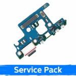 Krovimo lizdas skirtas Samsung N975 Note 10 Plus su lanksčiąja jungtimi / plata (Service Pack)