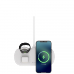 Devia traadita laadija 3in1 Smart 15W valge