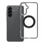 Frame Circle Stand &uuml;mbris mudelile Samsung Galaxy A56, MagSafe'iga &uuml;hilduv &ndash; must