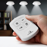 Maclean MCE165 &ndash; kaugjuhitav LED-lampide komplekt, 6 tk, AAA-patareid