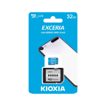 Kioxia microSD 32 GB UHS-I U1 m&auml;lukaart adapteriga