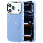 &Uuml;mbris mudelile IPHONE 18 Pro Max/17 Pro Max &uuml;hildub MagSafe'iga (Saffiano Peony Ring) (v&auml;rv: helesinine)