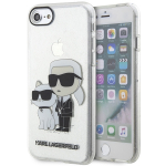 Karl Lagerfeld KLHCI8HNKCTGT iPhone 7/8/ SE 2020 / SE 2022 l&auml;bipaistev hardcase Gliter Karl&Choupette